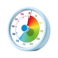 thumbnail image 4 of Temporizador visual de 60 minutos, recordatorio de tareas, herramienta de estudio para educación en el hogar, reloj despertador silencioso de cuenta Azul, 4 of 8