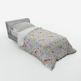 thumbnail image 3 of Ambesonne Rainbow Bedding Set 4 Pcs, Unicorn Pegasus Candies, Queen, Multicolor, 3 of 3