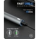 thumbnail image 5 of Mini destornillador eléctrico, juego de destornilladores eléctricos de precisión inalámbricos 36 en 1 con 30 puntas magnéticas, kit de herramientas de reparación recargable, 5 of 5
