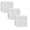 White*9, variant on 9Pcs 3D Wall Panels Peel and Stick, White Brick Printable 3D Wallpaper and Peel Self Adhesive Waterproof Foam Faux Brick Paneling for Bedroom, Bathroom, Kitchen, Fireplace 27"