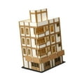 thumbnail image 5 of Kokiya 1/144 Building Model DIY Painting Micro Landscape Street City Scene Building A, 5 of 9