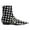 Black Polka Dot, variant on YDN Women Fashion Pointed Toe Strap Buckle Flats Boots Side Zippers Chelsea Ankle Booties Club Party Daily Shoes Size 7 Flowers