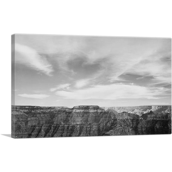 ARTCANVAS Grand Canyon National Park - Arizona Canvas Art Print by Ansel Adams - Size: 26" x 18" (0.75" Deep)