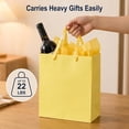 thumbnail image 3 of 8 PCS Gift Bags With Handles and 16 Tissues Medium Size Gift bags 8x5x10 Inch Paper Bags for Party,Birthday,Baby Shower,Wedding, School Supplies and Gifts, 3 of 4