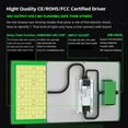 thumbnail image 3 of 100W Full Spectrum LED Grow Lights For Indoor Grow Tent Plant VEG Flower, 3 of 7