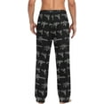 thumbnail image 2 of HPINK-T Weapons Gun Pajama Pants for Men Pajamas Bottoms Sleep Lounge Pants with Pockets, 2 of 7