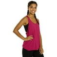 thumbnail image 2 of Everyday Yoga Motion Solid Racer Back Layering Tank, Scoop Neck, Sleeveless, Casual (Women’s), 2 of 4