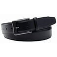 thumbnail image 6 of KM Legend Mens Leather Dress Belt for Work Business and Casual(Black, 52), 6 of 6