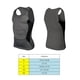 thumbnail image 4 of Soidarity Chaleco para correr para hombre, deportes, Fitness, compresión, tanques sin mangas, secado apretado, correr, Fitness, gimnasio, Uniforme atlético gris XXL, 4 of 6