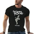 thumbnail image 5 of Gothic Rock Band Inspired T-Shirt - Vintage Emo Music Graphic Tee with Skeleton Print Black-style 2XL, 5 of 7