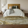 thumbnail image 6 of Addison Rugs Mayfield Washable Contemporary Abstract Brown Rectangle Rug, 10' x 14', 6 of 6