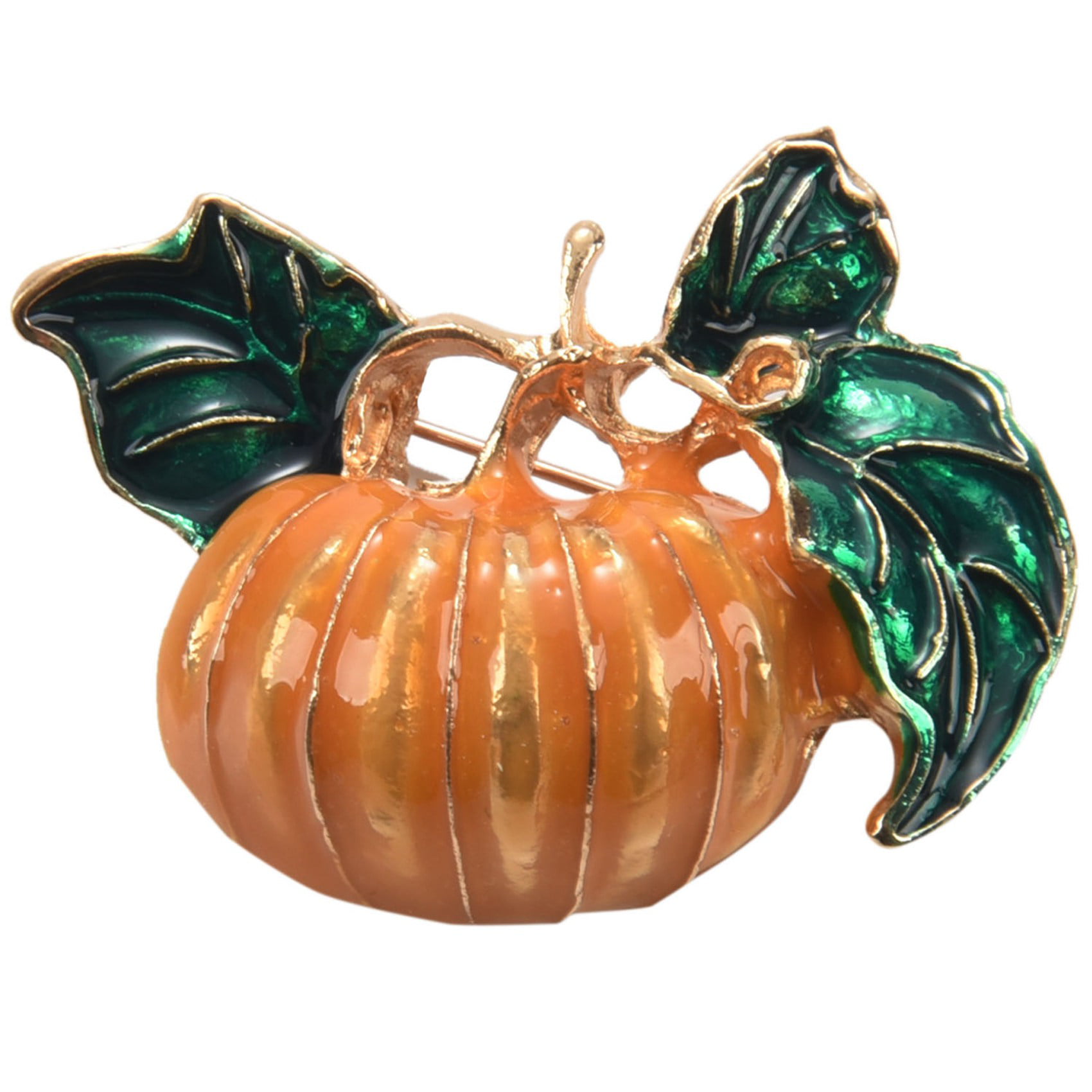 12PCS DIY Jewelry Colorful Enamel Halloweem Pumpkin Alloy Charm Earrings 