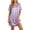 Hot Pink, variant on Kezqiaxn Lounge Dress for Women Satin Short Sleeve Casual Nightgown V-Neck Soft Sleepwear Women's Nightgowns Plus Size Fashion Light Blue S