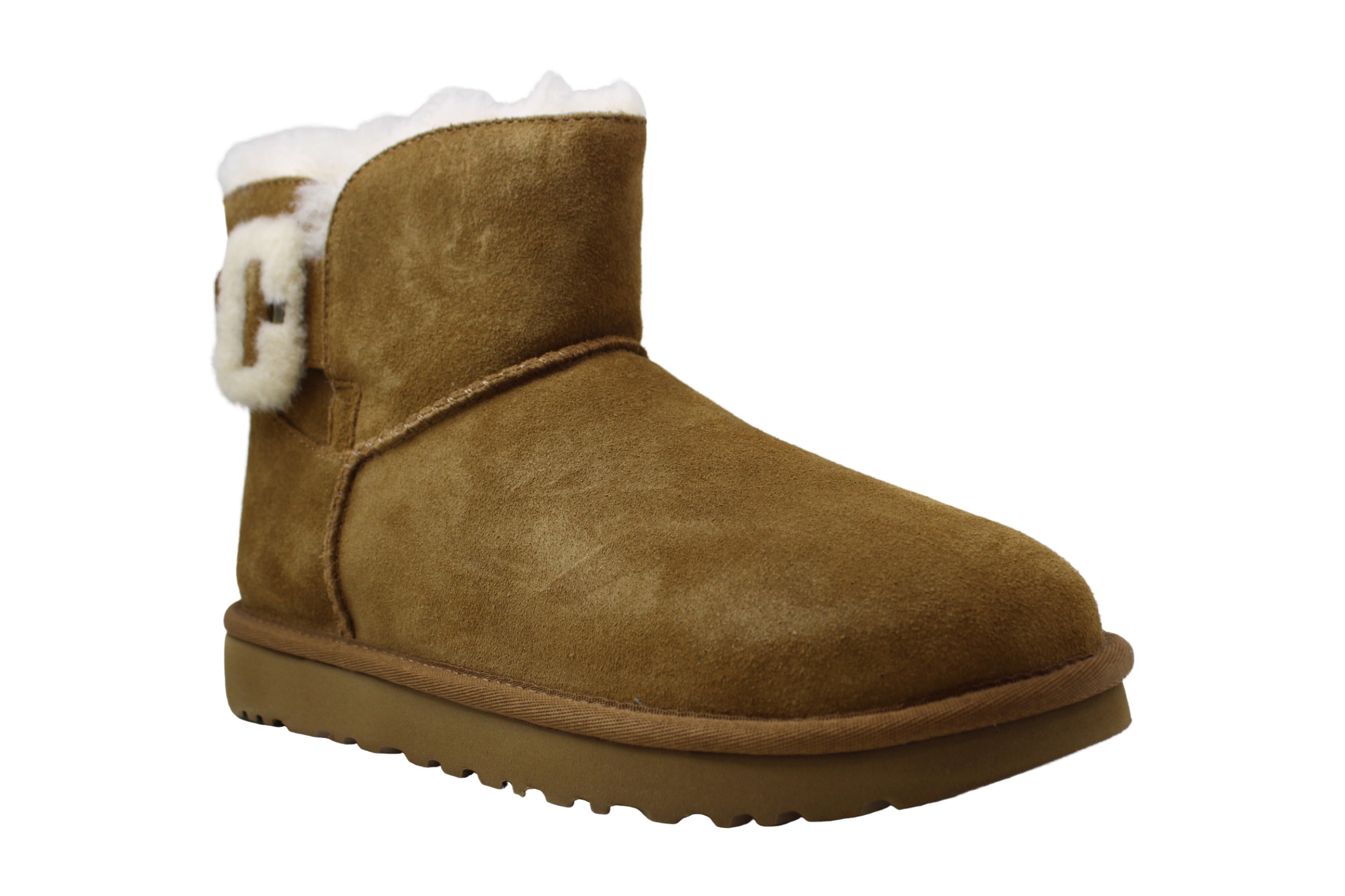 ugg mini bailey fluff buckle