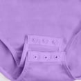 thumbnail image 5 of HAOTAGS Toddler Gymnastics Leotards,Elastic Waist Soft Ballet Dance Short Sleeve Gymnastics Purple 3-4, 5 of 7