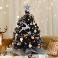 thumbnail image 1 of Árbol de Navidad Juegoal negro mini de 60 cm con 50 luces LED, 1 of 8