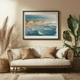 thumbnail image 3 of From the Pier, Imperial Beach - Imperial Beach California Photography Beach Coast Seaside Ocean Beach House Waves Summer Black Framed Wall Art Print 20 x 30 inches, 3 of 4