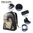thumbnail image 5 of Hirioo Swordsman Cool Dragon for Travel Backpack for Women Men, Lightweight and Durable,Gift for Weekender, College, Work,and Outdoor Activities, 5 of 5