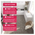 thumbnail image 4 of Luxury Vinyl Floor Tiles by Lucida USA | Peel & Stick Adhesive Flooring for DIY Installation | 36 Wood-Look Planks | BaseCore | 54 Sq. Feet, 4 of 9