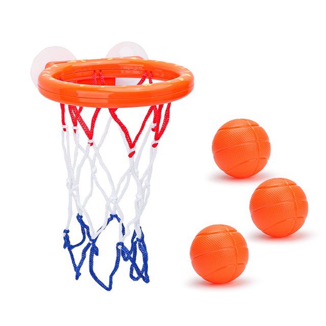Aro Baloncesto Juego Baloncesto Sin BPA para Bebés Pequeños (pato Naranja)