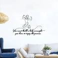 thumbnail image 3 of You Wont Build A Body Overnight- Exercise Workout Weightlifting Silhouette Quote Motivation Fitness Inspiration Vinyl Wall Art Sticker Decal Home Gym Workout Area Fitness DecorationSize(22x30 inch), 3 of 3