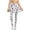 Butterfly Bubble White, variant on Capybara Flowers Sun Cloud Love Stretchy Golf Leggings with Skirt for Women Polyester Spandex Comfortable Running Skorts Leggings Fashion High Waist Yoga Tennis Clothes, XXL