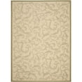 thumbnail image 4 of SAFAVIEH Courtyard Kevin Floral Indoor/Outdoor Area Rug, 9' x 12', Natural/Olive, 4 of 10
