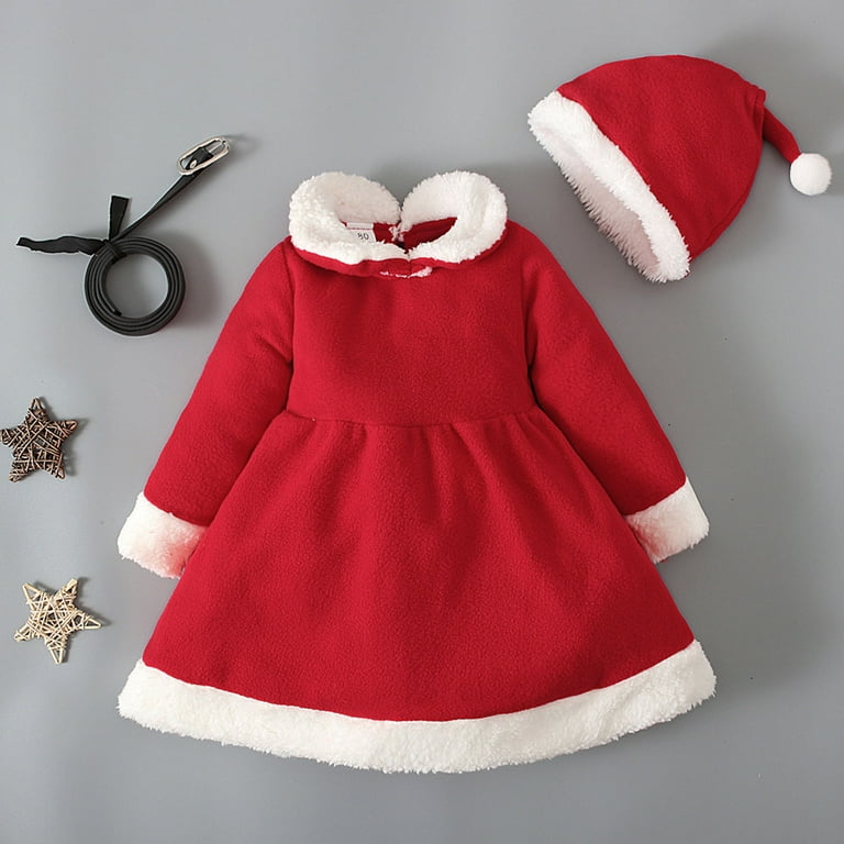 white christmas dresses The Best Teddy Bear With Red Dress Doll Cos Stuffed Bears Toy Christma –  Feltify main image 1