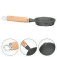 thumbnail image 3 of Oraceous Small Nonstick Frying Pan with Wooden Handle, Multi-Purpose Skillet for Eggs, Omelets, Pancakes, Pasta, and Sauces, 3 of 10