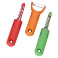 thumbnail image 2 of Stainless Steel Multifunctional Peeling Knife Three Piece Set Fruit and Potato Peeling and Planer Tool, 2 of 5