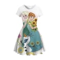 thumbnail image 2 of Disney Girls Encanto Charm vestidos carnaval verano dibujos animados lindos niños 3D estampado princesa Mirabel vestido fiesta de cumpleaños disfraz 120 Gao Jinjia LED, 2 of 2