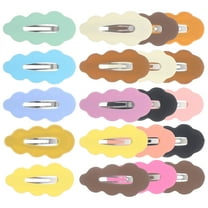 unbranded 20pcs Girls Hair Clips Snap Hairpins Kids Hair Pin Women Hair Accessories Hair Clips