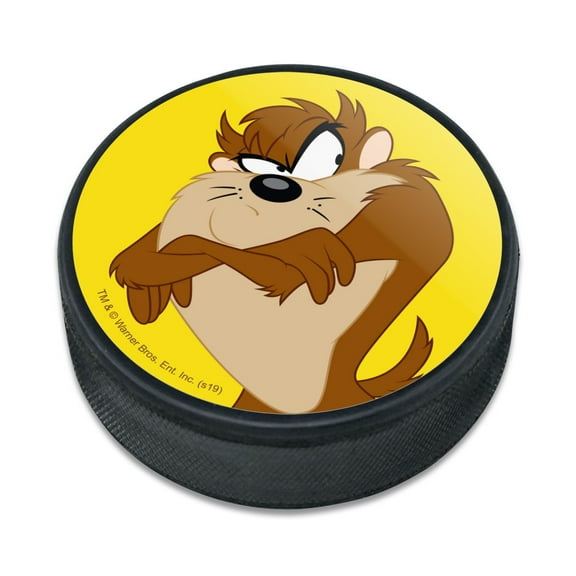 Looney Tunes Taz Ice Hockey Puck