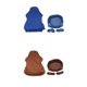 thumbnail image 1 of 2 piezas para Salón Suave Elástica , Funda Giratoria para Computadora , Funda Antideslizante para Silla de Juegos, 1 of 9