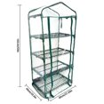 thumbnail image 2 of Greenhouse Plant Home Garden Veg Shelf Frame Cover Clear Pvc Cover, 2 of 2
