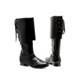 thumbnail image 1 of Mens Black Pirate Buckle Boot, 1 of 1