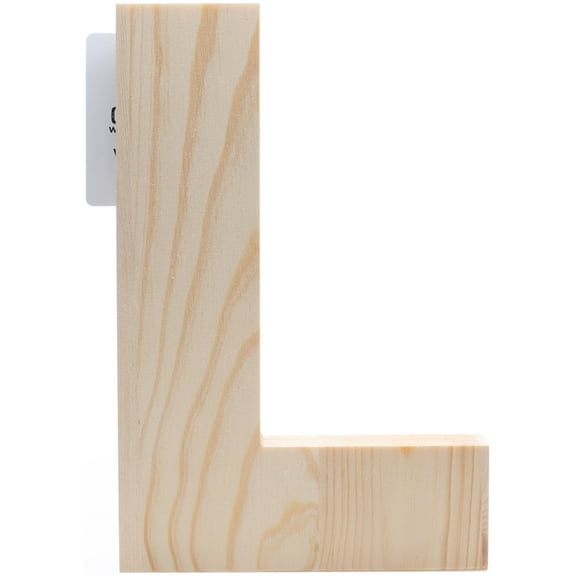 Hampton Art Chunky Wood Letter 8"-L