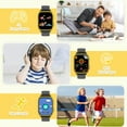 thumbnail image 6 of JIAN YA NA Kids Smart Watch for Boys Girls, 1.83" Large Touch Screen Smartwatch with Two-Way Call, 31 Games, 30W Camera, Video, Pedometer, Music Player (Blue), 6 of 11