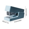 thumbnail image 3 of Dvkptbk plastic stapler Mini Stapler Compact Cute and Portable Effortless Stapling for Students and Office Use, 3 of 6