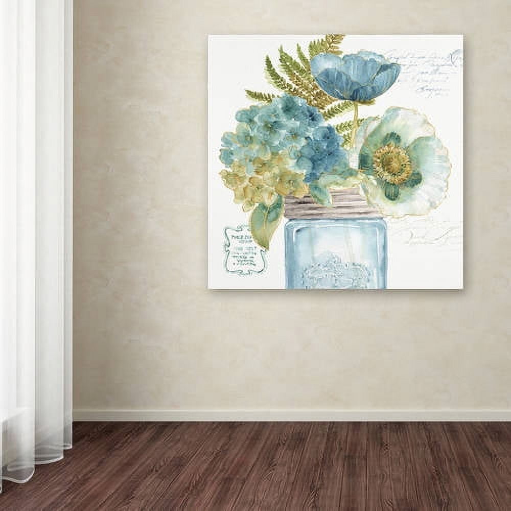 Lisa Audit 'My Greenhouse Bouquet III' Canvas Art