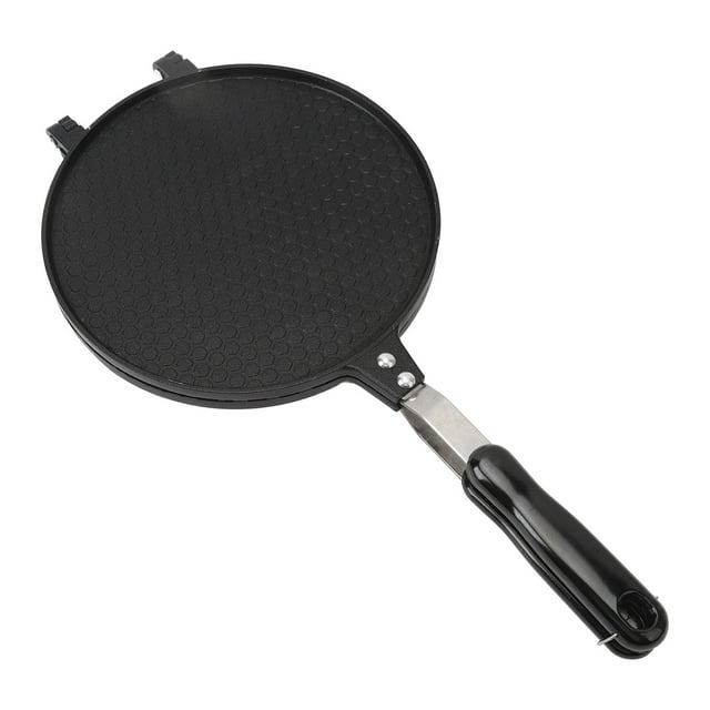 Ice Cream Waffle Cone Maker, Homemade Waffle Bowl Machine Aluminum Alloy Nonstick Pancake Pan Kitchen Cooking Tool for Family Gas Stoves