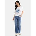 thumbnail image 2 of Disney Stitch Women's Sleep Tee with Short Sleeves, Sizes XS-3X, 2 of 5