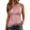 Pink, variant on WHEANG Y2K Tops for Women Sequin Sheer Crop Top Sleeveless Slim Fit Sparkly Tank Tops for Women Nightclub Party Womens Tops Mesh Clubwear Womens Summer Outfits Size L Red