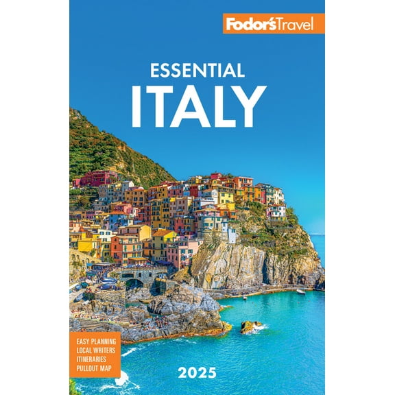 Full-Color Travel Guide Fodor's Essential Italy 2025, (Paperback)
