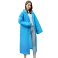 thumbnail image 1 of Chubasquero Zefei Wu impermeable largo unisex azul 2 piezas, 1 of 1
