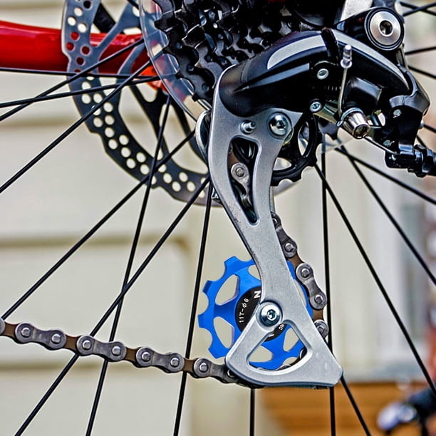 Rueda Jockey desviadora trasera de bicicleta 11T, 4mm, 5mm, 6mm, accesorios para desviador de bicicleta