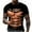 Black, variant on Mens Tops Clearance Fitness Sports Pullover Short Sleeve T-Shirt