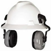 Msa Safety Ear Muffs,Hard Hat Mounted,25dB 10129327