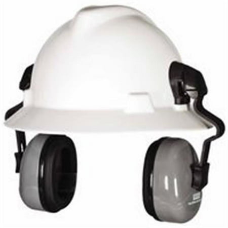 Msa Safety Ear Muffs,Hard Hat Mounted,25dB 10129327