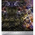 thumbnail image 2 of Soimoi Poly Georgette Fabric Tiger Panel Printed Craft Fabric by the metre 52 Inch Wide, 2 of 3